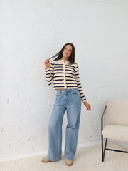 Blanca Cardigan - Navy