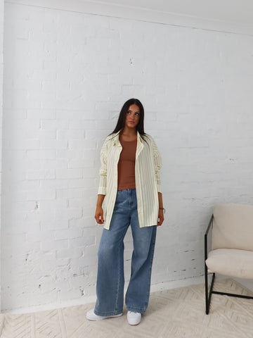 Lena Shirt - Butter Yellow