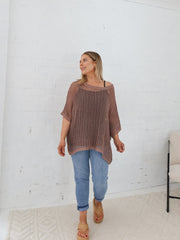 Nia Top- Mocha