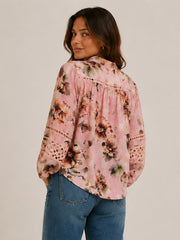 Bloom Shirt- Pink Floral