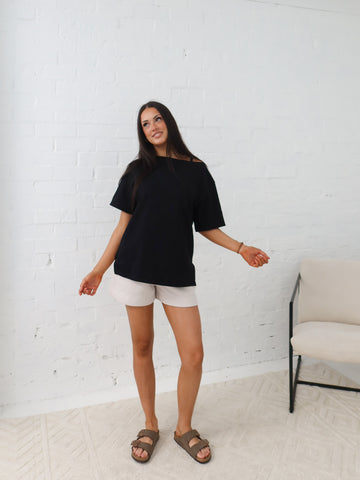 Frankie Track Short- Bone