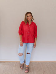 Mimi Blouse - Red