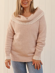 Andrea Knit - Blush Pink