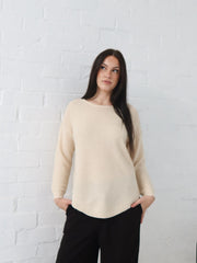 Saxon Knit - Oatmeal