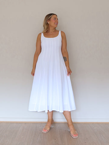 Anthea Dress - White