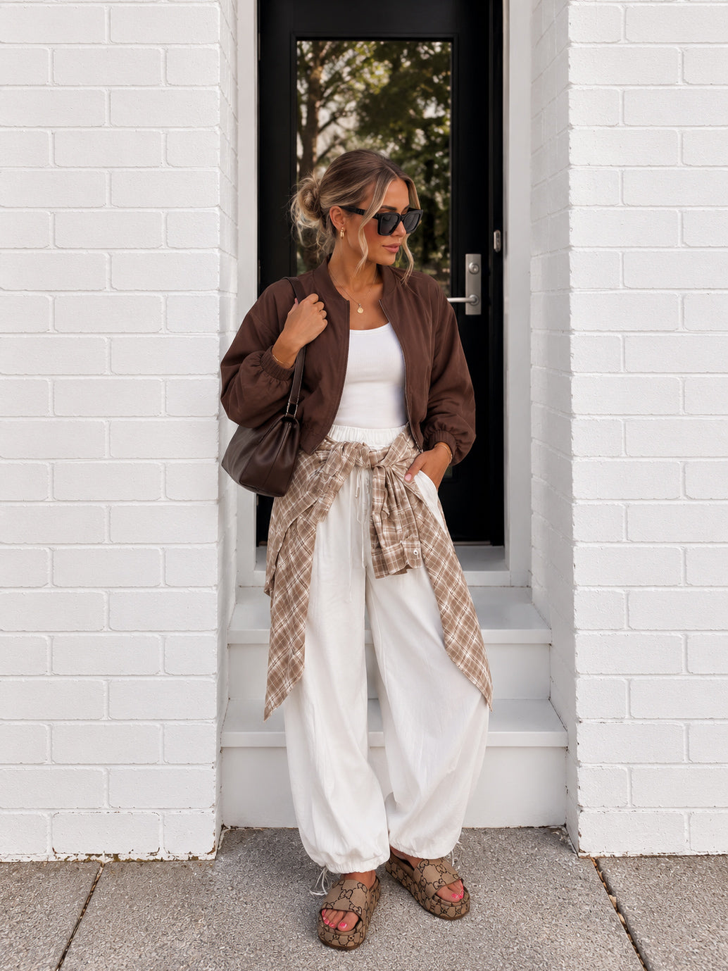 Cargo Pants- White