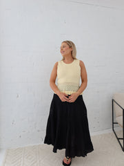 Skye Top- Butter Yellow
