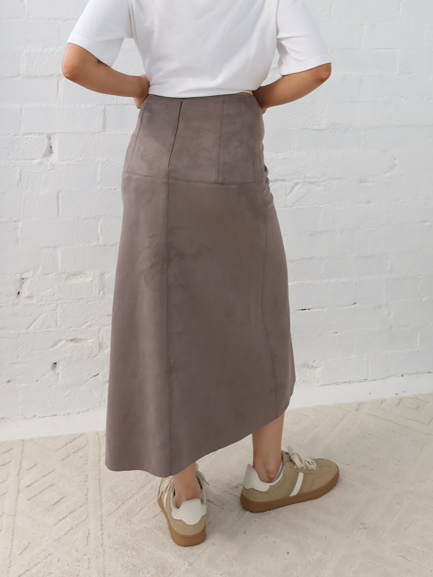 Bianca Skirt - Taupe