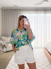 Mimi Blouse - Sea Green