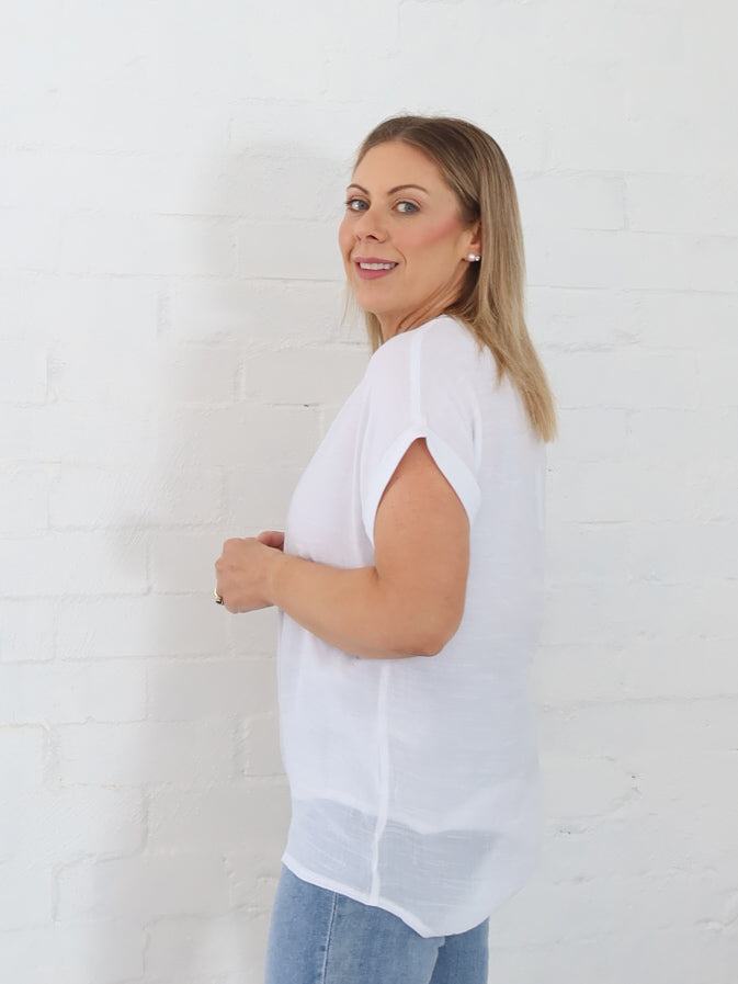 Lizzy Top - White