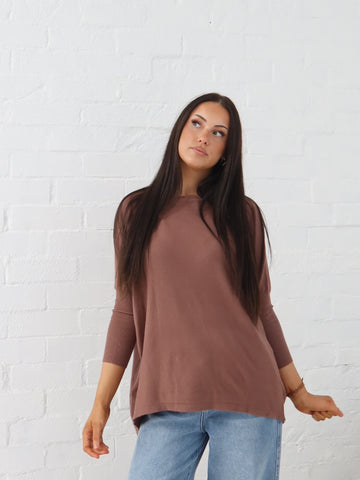 Scout Knit - Chocolate