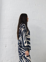 Edith Shirt- Navy