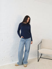 Iris Knit- Navy