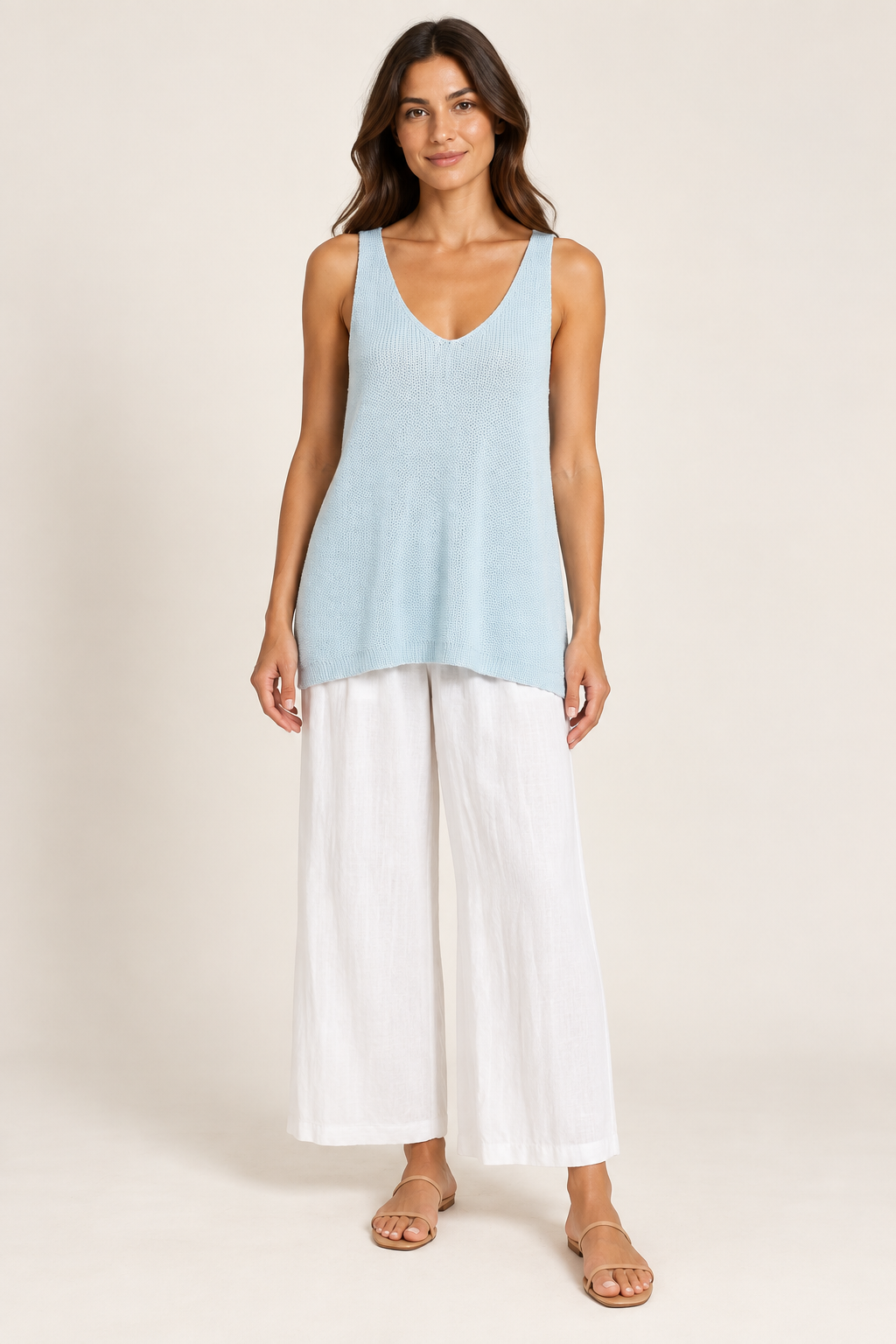Harper Top- Blue