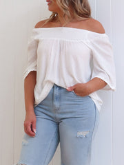 Ashton Top - White