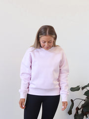 Gracie Relaxed Crew - Orchid