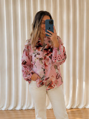 Bloom Shirt- Pink Floral