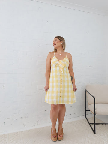 Sunset Dress - Lemon