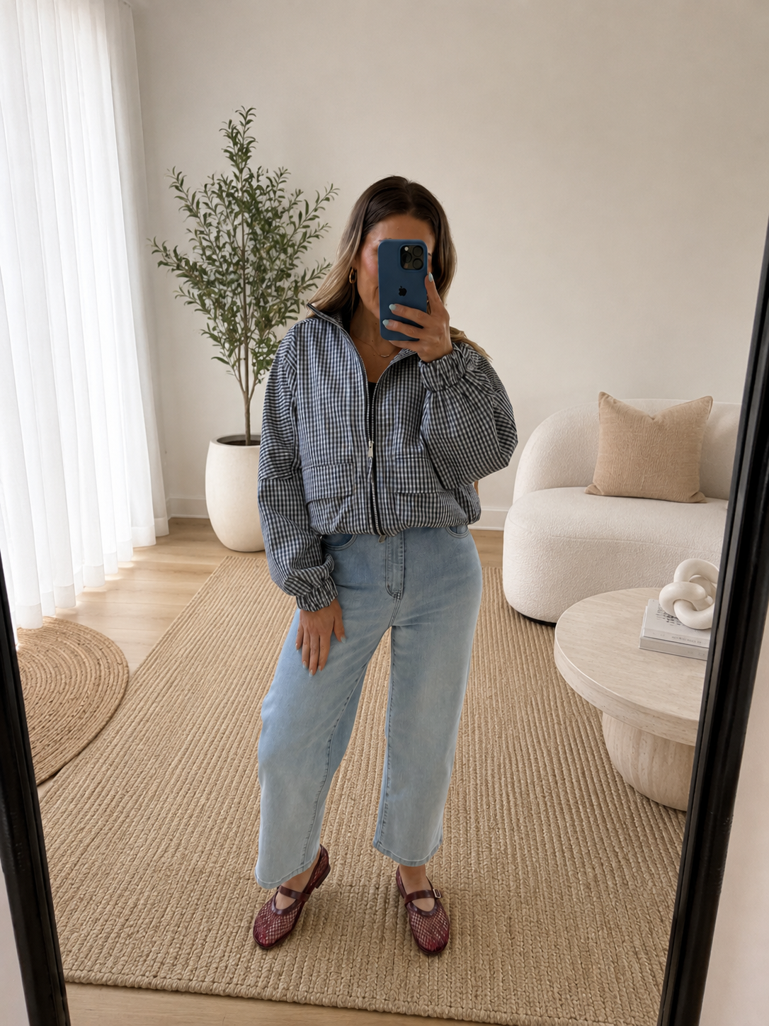 Gingham Jacket