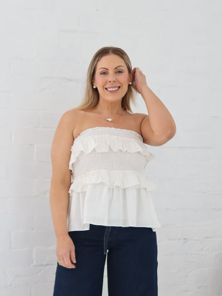 Sonya Top - White