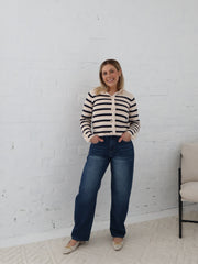 Blanca Cardigan - Navy
