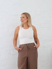 Mila Tank- White