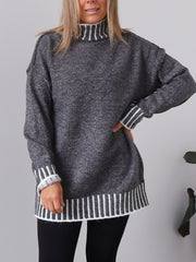 Felicity Knit - Black Fleck