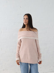 Andrea Knit - Blush Pink