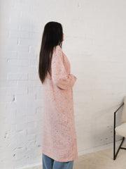 Bonnie Cardigan- Pink Speck