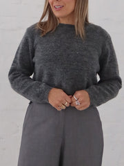 Andy Knit- Charcoal