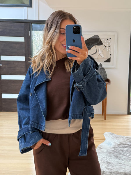 Hayes Jacket - Blue Denim