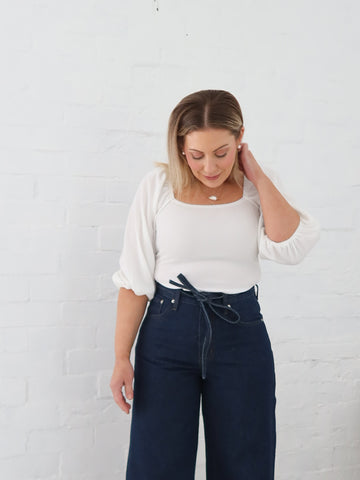 Hathaway Bodysuit - White