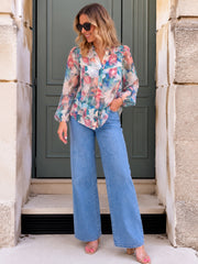 Meadow Shirt- Blue/Green
