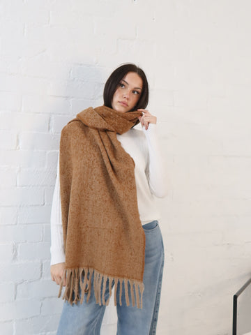 Karey Scarf- Rust