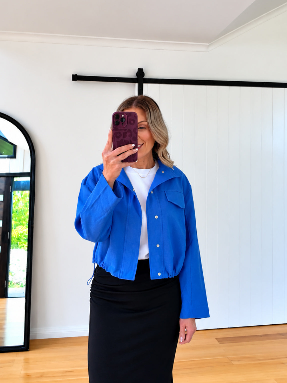 Rory Jacket- Blue