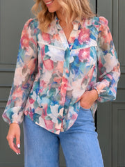 Meadow Shirt- Blue/Green