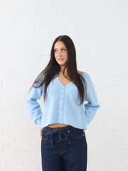 Dane Cardigan- Powder Blue