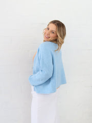 Dane Cardigan- Powder Blue