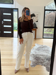 Crew Jeans- Cream