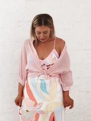 Mimi Blouse - Pale Pink