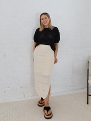 Radiance Crochet Skirt - Vanilla