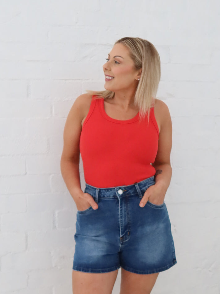 Charlee Tank - Red