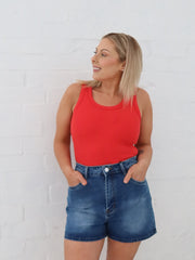 Charlee Tank - Red