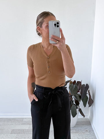 Darcie Top - Camel