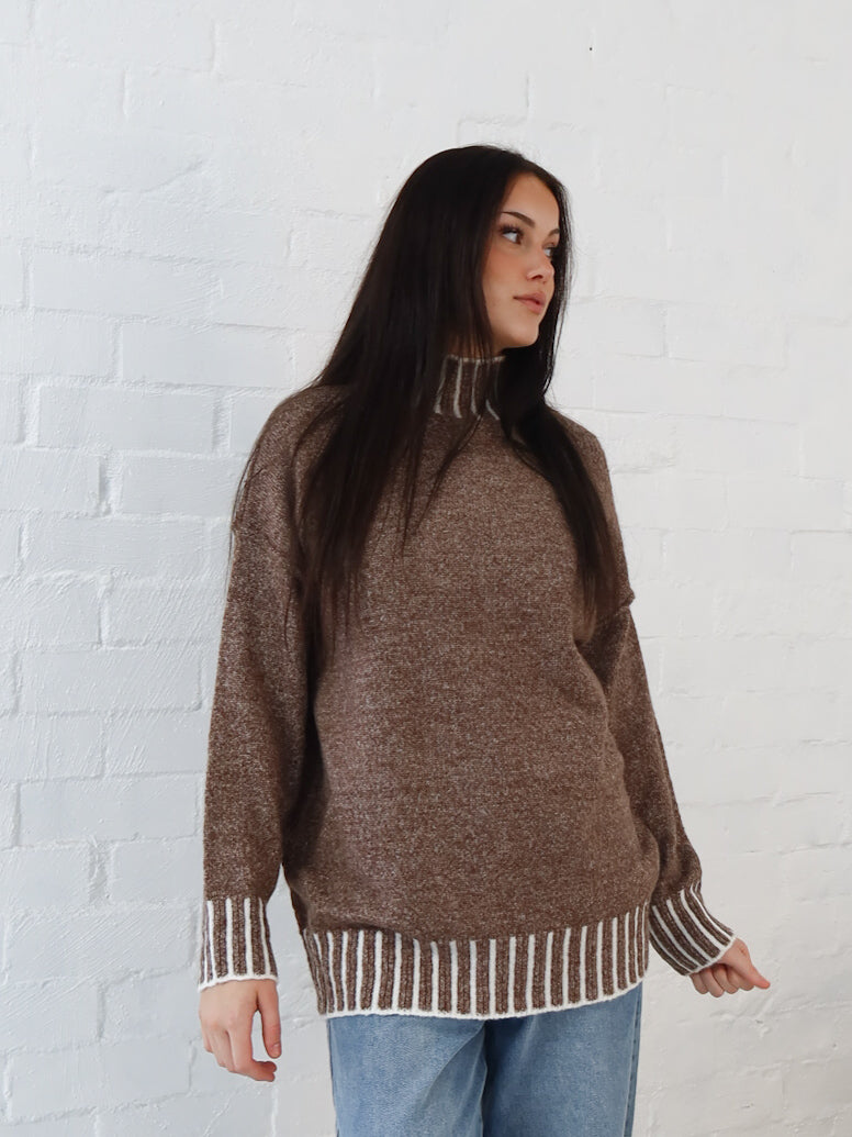 Felicity Knit - Chocolate