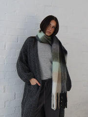 Neve Scarf - Green/Black