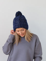 Jolie Beanie - Navy
