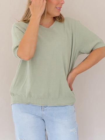 Mollie Top - Sage