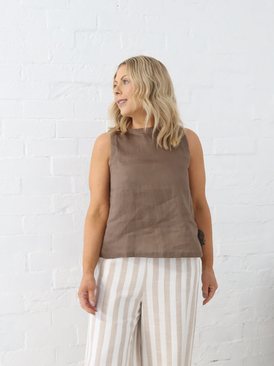 Andie Top- Mocha