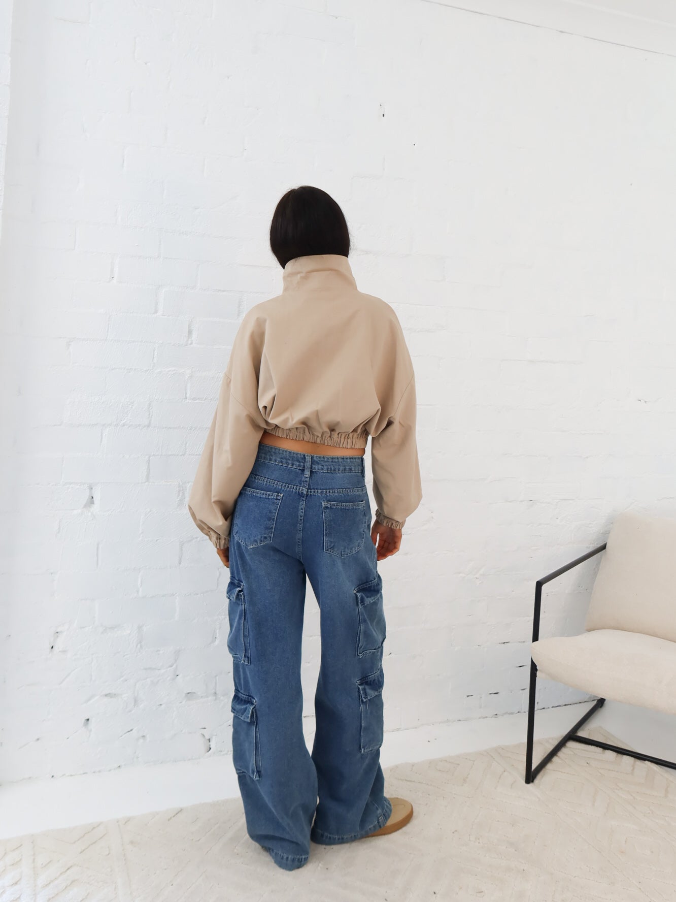 Shasta Bomber Jacket- Bone
